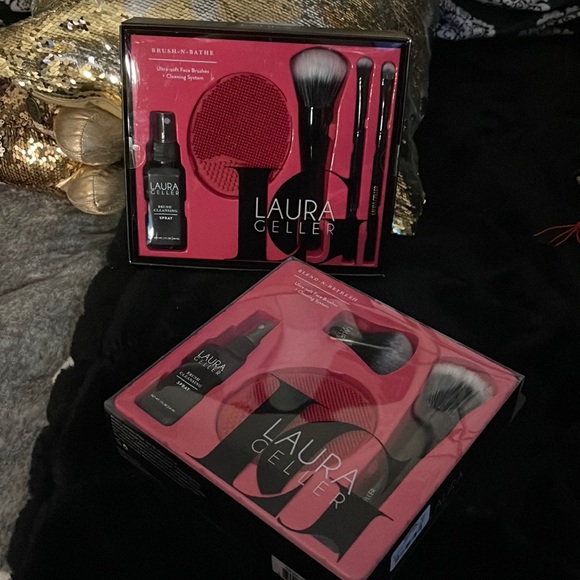 Laura Geller Makeup Laura Gellar Brush Bathe Refresh Gift Sets